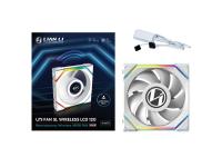 Ventilator LIAN LI UNI FAN SL LCD, ARGB, 120mm PWM, beli
