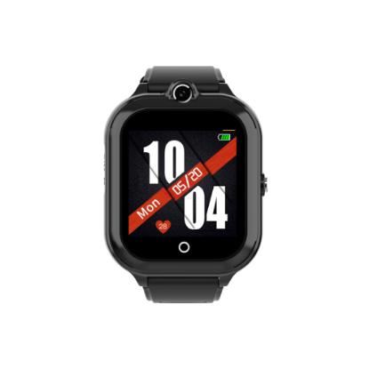 Dječji pametni sat MEANIT Smart Watch 4G Calling, hrv. izbornik, mogućnost telefoniranja, crni