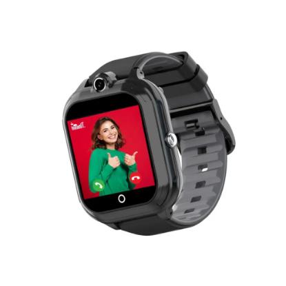 Dječji pametni sat MEANIT Smart Watch 4G Calling, hrv. izbornik, mogućnost telefoniranja, crni