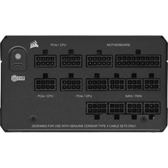Napajlnik 1200W CORSAIR HX1200i CP-9020281-EU, ATX v3.1, 140mm vent., 80+ Platinum, modularno
