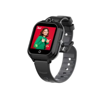 Dječji pametni sat MEANIT Smart Watch 4G Calling, hrv. izbornik, mogućnost telefoniranja, crni
