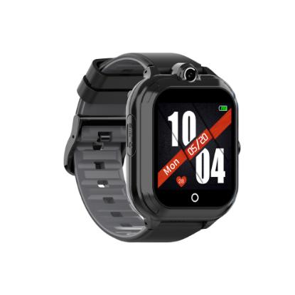 Dječji pametni sat MEANIT Smart Watch 4G Calling, hrv. izbornik, mogućnost telefoniranja, crni