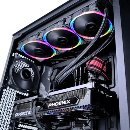 Računalnik EPOCH Vega / Core i7 14700K, 32GB DDR5, 2TB SSD NVMe, nVidia GeForce RTX 4070 Ti Super 16GB, WiFi, Windows 11, črno