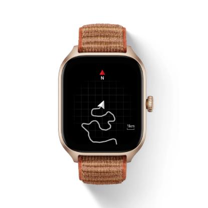 Pametna ura AMAZFIT GTS 4, GPS, Pametna obvestila, Autumn Brown
