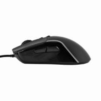 Miška EPOCH Kale, RGB, optički, 12400dpi, črni
