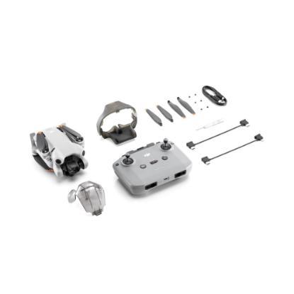 Dron DJI Mini 4 Pro, 4K kamera, 3-axis gimbal, vreme leta do 34min, daljinski upravljač, beli