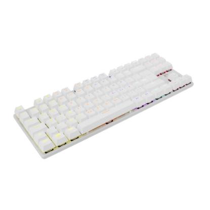 Tipkovnica WHITE SHARK GK-2106 Commandos, RGB, crveni switch, mehanička, UK layout, bijela, USB