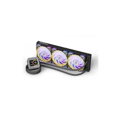 Vodno hlajenje YESTON Zeus-GE 360, za Intel i AMD, crno