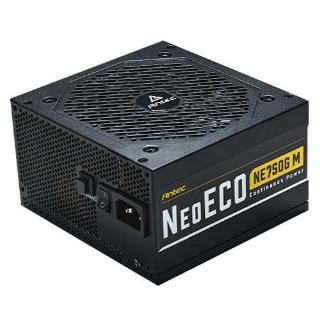 Napajlnik 750W, ANTEC NE750M NeoECO Gold Modular, 120mm vent, 80+ Gold, modularno