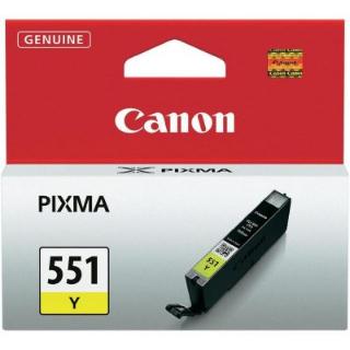 Tinta CANON CLI-551Y, za Pixma iP7250/iX6850/MX925, rumena