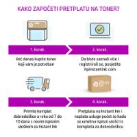 Tinta HP br. 62, C2P04AE, crna, za OfficeJet 57xx/80xx/250/200 i Envy 5540/7640/5660