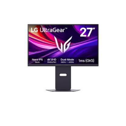 Gaming monitor 27" LG 27G850A-B, 4K UHD, IPS, 240Hz, 1ms, 450cd/m2, FreeSync, črni