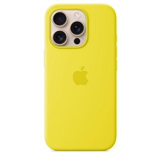 Ovitek APPLE Silicone Case, za iPhone 16 Pro, MagSafe, žuta