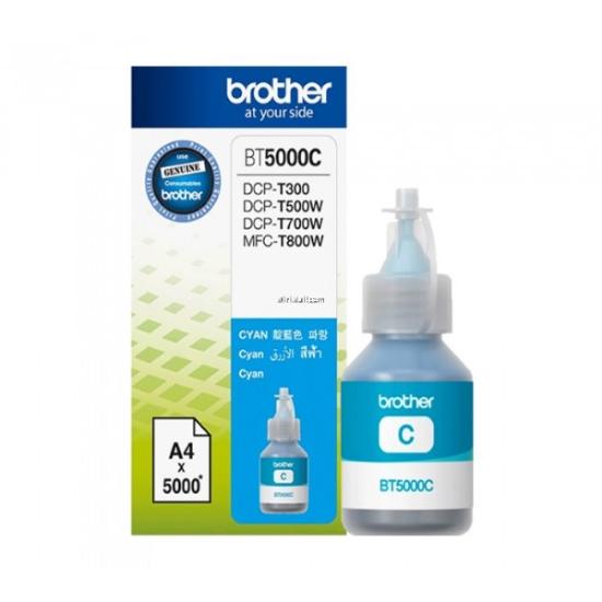 Tinta za BROTHER, BT5000C, za T300/T500W/T700W, cijan