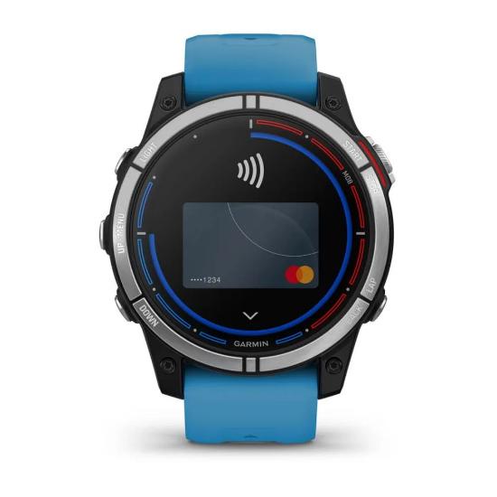 Pametna ura GARMIN Quatix 7 Sapphire, nautički, sportski, HR, GPS, multisport, modri
