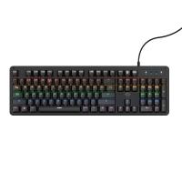 Tipkovnica TRUST GXT 863 Mazz, Gaming, mehanska, USB, US layout, crna