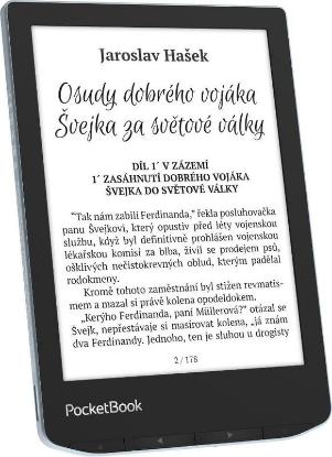 E-bralnik POCKETBOOK Verse, 6" Touch, 8GB, WiFi, modri