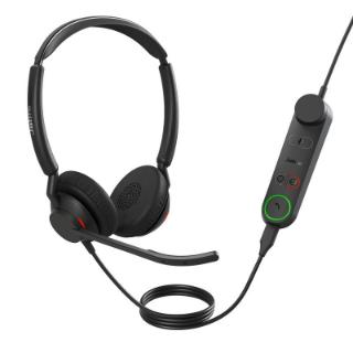 slušalke JABRA Engage 50 II UC, Engage 50 II Link, on-ear, Stereo, USB-C, črne