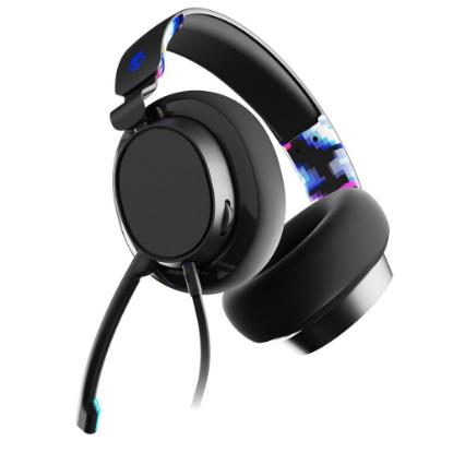 slušalke SKULLCANDY SLYR PLAYSTATION GAMING WIRED OVER EAR, over-ear, mikrofon, črne