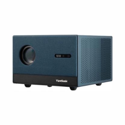 Projektor LED, VIEWSONIC LX60HD, 1920x1080, 630 ANSI lumena, 4200:1, HDMI, USB, WiFi, Google TV, zvučnici, plavi