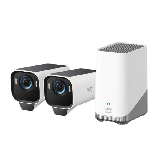 Mrežna nadzorna kamera ANKER EufyCam S3 Pro, 4K UHD, vanjska, 2 kamere i bazna stanica