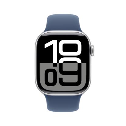 Pametna ura APPLE Watch S10 GPS, 42mm Silver Alu Case with Denim Sport Band - M/L