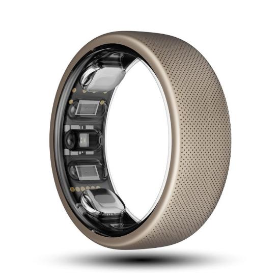 Pametni prsten AMAZFIT Helio Ring, veličina 8, praćenje aktivnosti, titanij
