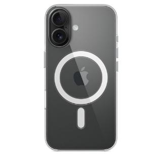 Ovitek APPLE Clear Case, za iPhone 16, MagSafe, prozorna