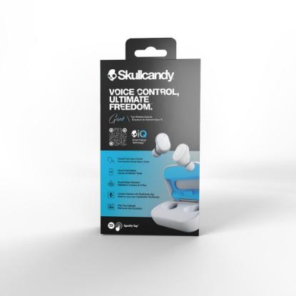 slušalke SKULLCANDY GRIND TRUE WIRELESS IN-EAR, brezžične, BT, in-ear, mikrofon, bele
