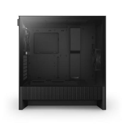 Ohišje NZXT H5 Flow 2024, MIDI, ATX, z oknom, črn, brez napajanja