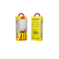 Polnilec LDNIO A4403, 4.4A, 22W, 4x USB-A, beli