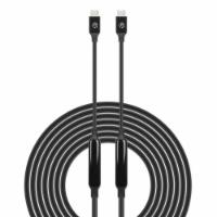 Kabel MANHATTAN, USB 3.2 Gen2, USB-C (M) na USB-C (M), PD 60W, 1.4 DP Alt Mode, 5.0m