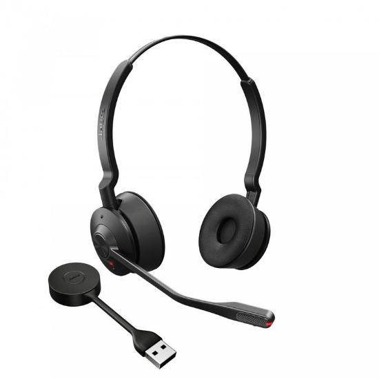 slušalke JABRA Engage 55 UC, on-ear, Stereo, USB-A, črne