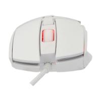 Miška Baracuda Raptor optični, 6400dpi, beli