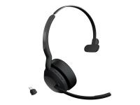 slušalke JABRA Evolve2 55 Link380c MS, on-ear, Mono, USB-C, BT, črne