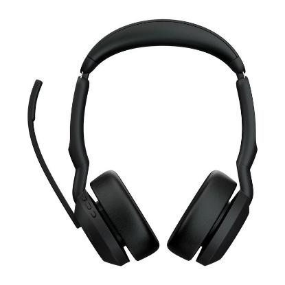 slušalke JABRA Evolve2 55 UC, Link380c, on-ear, Stereo, USB, BT, črne