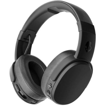 slušalke SKULLCANDY Crusher Wireless, brezžične, BT, over-ear, mikrofon, črne