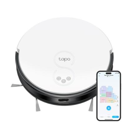 Robotski usisavač TP-LINK Tapo RV20 Mop, sa bazom za samopražnjenje, bijeli