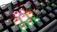 Tipkovnica TRUST GXT 863 Mazz, Gaming, mehanska, USB, US layout, crna