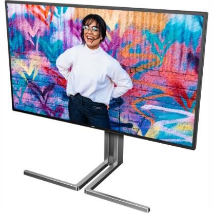 Premium monitor 27" AOC U27U3CV, 4K UHD, IPS, 60Hz, 4ms, 350cd/m2, pivot, zvočnici, črni