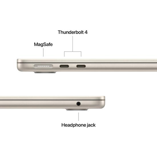 APPLE MacBook Air mw0y3cr/a / M-Series M4, 16GB, 256GB SSD, Apple 8-Core GPU, 13.6" 2560x1664 IPS, macOS, bež
