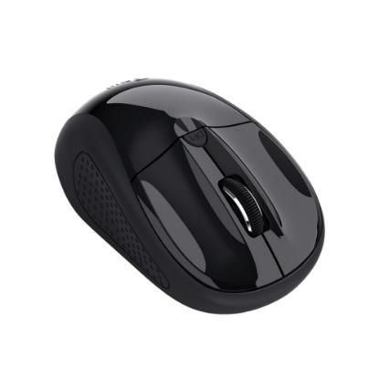 Miška TRUST Basics Wireless, optični, brezžični, 1600dpi, črni