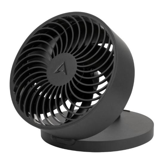 Namizni ventilator ARCTIC Summair Plus, zložljiv, USB-C, črn