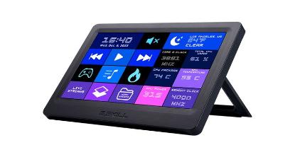 Komandna plošča za PC, G.SKILL WigiDash, 7", USB, črna