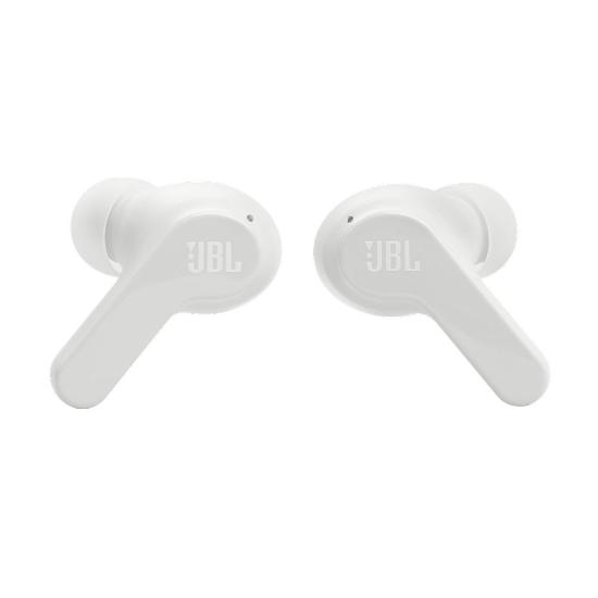 slušalke JBL Vibe Beam, brezžične, Bluetooth, in-ear, bele