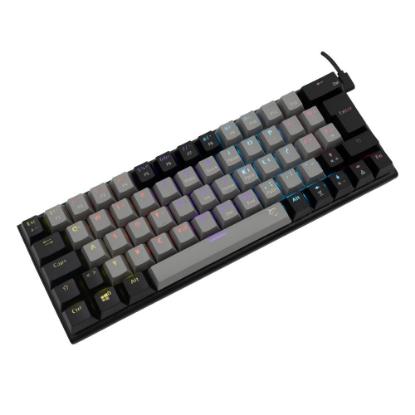 Tipkovnica WHITE SHARK GK-002722 Wakizashi, RGB, plavi switch, mehanska, UK/HR postavitev, sivo-črna, USB