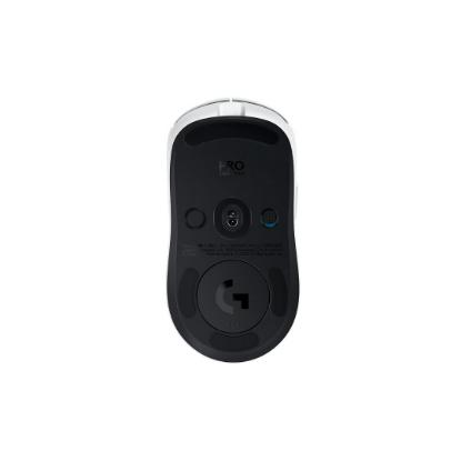 Miška LOGITECH Pro 2 Lightspeed, RGB, optični, brezžični, 32000dpi, beli