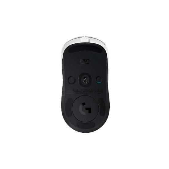Miška LOGITECH Pro 2 Lightspeed, RGB, optični, brezžični, 32000dpi, beli