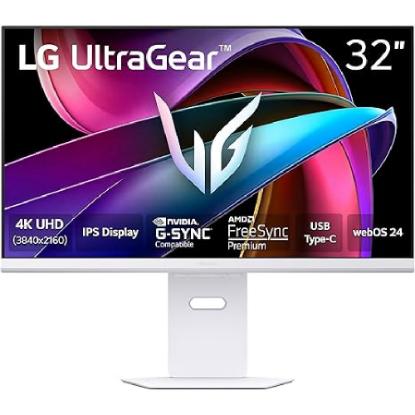 Gaming monitor 32" LG UltraGear 32G810SA-W, 4K UHD, IPS, 144Hz, 1ms, 400cd/m2, FreeSync, beli