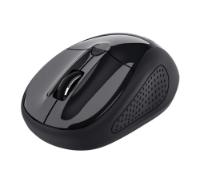 Miška TRUST Basics Wireless, optični, brezžični, 1600dpi, črni